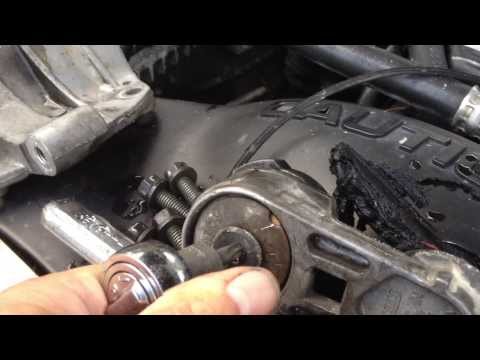 how to loosen belt on jeep cherokee