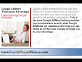 Google Adword Training - How To Use Google Adwords