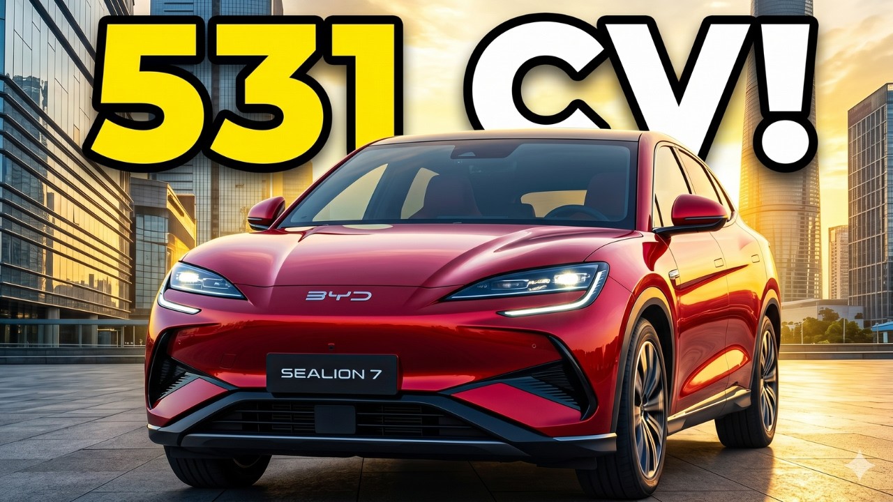 Novo BYD Sealion 7 2026: Conheça o SUV Elétrico de 531 cv Que Faz 0 a 100 em 4,5!