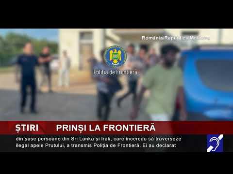 Migranți ilegali, prinși la frontiera cu Republica Moldova