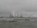 Uitgaande visserij op de rede van IJmuiden