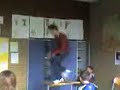 Jumpstyle Accident In School  VERY FUNNY!
