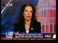 Colmes cut off exposing Bachmann's lies