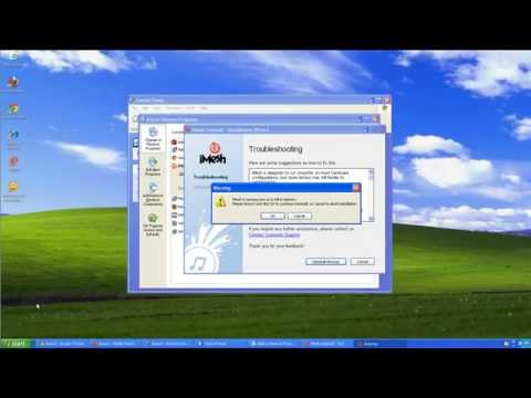 how to get rid imesh web search