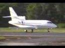 N316SS FALCON 900B TAKING OFF FROM TJSJ 12.30.07