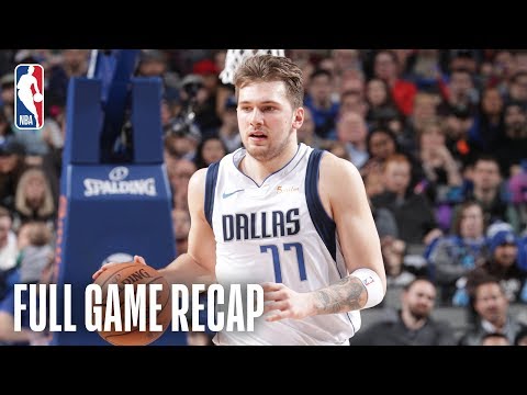 Video: TRAIL BLAZERS vs MAVERICKS | Luka Takes Over Down The Stretch | February 10, 2019