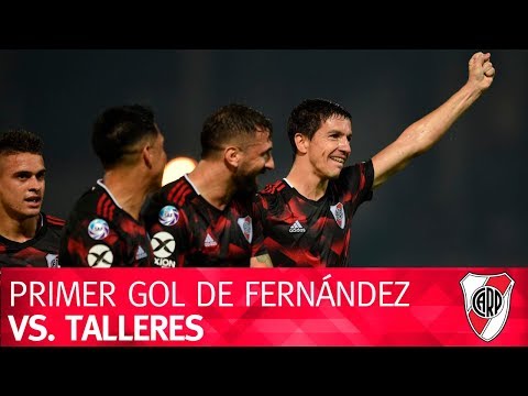 Primer gol de Nacho Fernández vs. Talleres