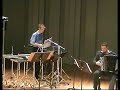Percussion & accordéon - Clair-obscur (Drouet) 1st part