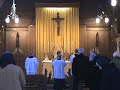 latin mass st andrews catholic church edinburgh communion
