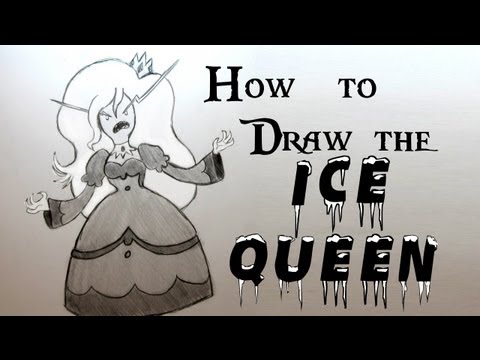 how to draw a queen