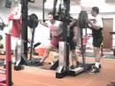 elliot 345 + choked blues and greens box squat