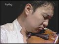 piazzolla, nightclub 1960 violinist jooyoung, oh

violin :joo young oh
piano : carlos avila 

at the age of 14, joo young oh earned his first international recognition as a first prize winner at the 1996 young concert artists international auditions in new york. mr. oh started playing the violin when he was five. 

oh has made numerous solo appearances with various orchestras worldwide, including the los angeles philharmonic, colorado symphony, san jose symphony, st. petersburg philharmonic, czech philharmonic, hungarian chamber orchestra, prague radio symphony,  ukraine national symphony, salzburger kammer-philharmonie of austria, poland national symphony, tacoma symphony, massapequa philharmonic, north shore symphony of ny, aspen music festival orchestra, la theater orchestra, kbs symphony and seoul philharmonic orchestra. 

joo young oh has gone on to perform extensively in recitals throughout most of the major cities in the u.s. including los angeles, chicago, denver, atlanta, washington d.c, san francisco and new york. he has also performed in cities around the world, including berlin, frankfurt, london, prague, sydney, tokyo, osaka, vienna, milan, lyon, vancouver, lima, and beijing. in 2003, oh made his new york debut recital at carnegie weill hall.

he had performed at carnegie hall (issac stern auditorium), the prestige wigmore hall in london, lincoln centers alice tully hall, walt disney hall, dvorak hall in prague, grand hall in st. petersburg, music center of los angeles, tokyo opera city concert hall in japan and many others.

oh has studied under the late dorothy delay, as well as hyo kang, stephen clapp and zakhar bron. he is currently studying with glenn dicterow at the juilliard school of music in new york.