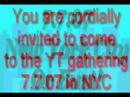 7.7.07 New York City Or Bust gathering