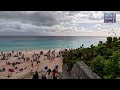 Christmas Day at Elbow Beach, December 25 2025