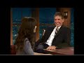 Craig Ferguson Late Late Show with Zooey Deschanel 1