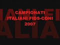 Campionati Italiani Danze Jazz FIDS-CONI 2006 e 2007