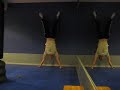 Double unders and handstand push-ups