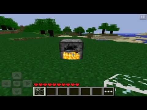 how to collect ice blocks in minecraft pe