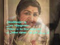 Song : so ja raj kumari so ja.. Film : Zindagi (1940).Life , Singer : Kundan Lal Saigal. Lyricist :Kidar Nath Sharma , Music Director : Pankaj Mullick, Cast ; saigal,jamuna,Pahadi Sanyal and Ashalata Wabgaonkar,Ratan Pahadi Sanyal .Ashalata Wabgaonkar ,Jamuna Shrimata Shyam Laha Nemo...
