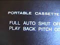 The Marantz PMD201 pro cassette recorder.