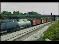Train Race between NS 135 & CSX Q580 at Coffey\