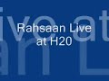 rahsaan patterson live  h20