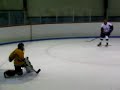 Cross-crease save Cross-crease save