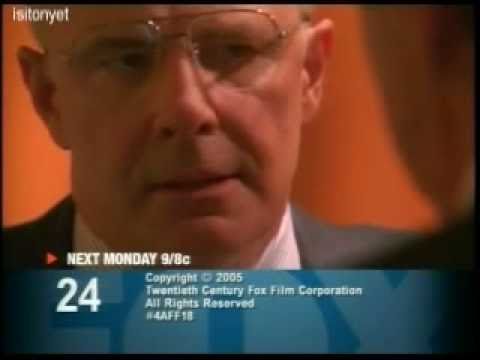 24 Season 4 Episode 19 Promo (1:00AM – 2:00AM)
