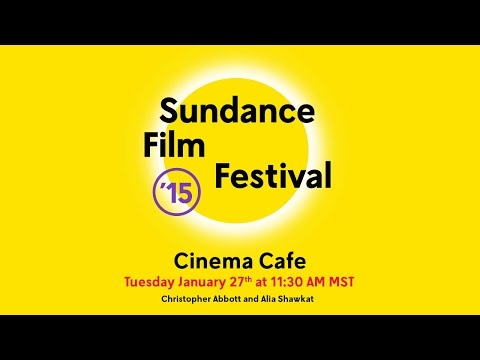 Cinema Cafe: Christopher Abbott and Alia Shawkat @ 2015 Sundance Film Festival