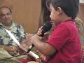 Manoj Sings at the Banke Bihari Satsang