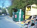vedete come sono i cassonetti a rocca di papa