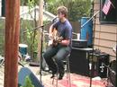 Josh Miller, front man for Cassius, Don't Come Home, performs an acoustic set at the Memorial Day (2007) Rock and Roll Bash in 