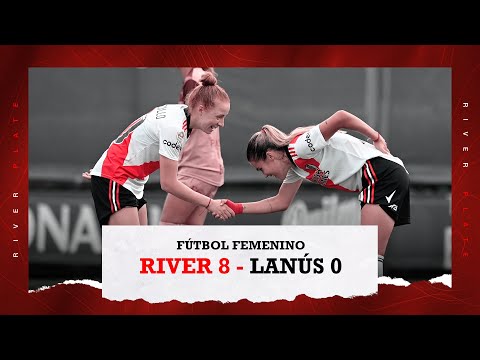  Femenino | River 8 - Lanús 0 [RESUMEN COMPLETO]