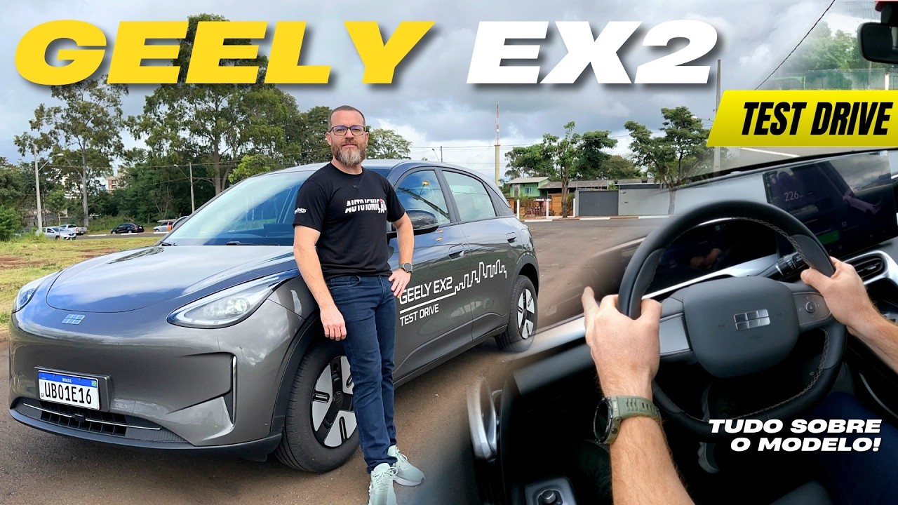 GEELY EX2 PRO - Por R$123.800 será ele o predador do BYD Dolphin?