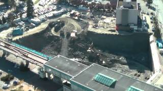 October 29, 2013. TimeLapse Video Of A Surrey BC Construction Site