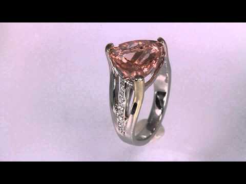 Morganite Ring Designed By Christopher Michael 5.03 Carat