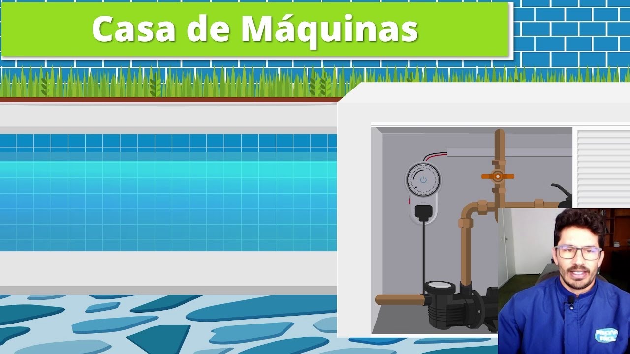 Como Funciona uma Casa de Máquinas de Piscina