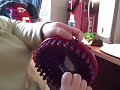 simple e-wrap loom knitting