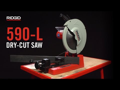 RIDGID 590-L Dry-Cut Saw
