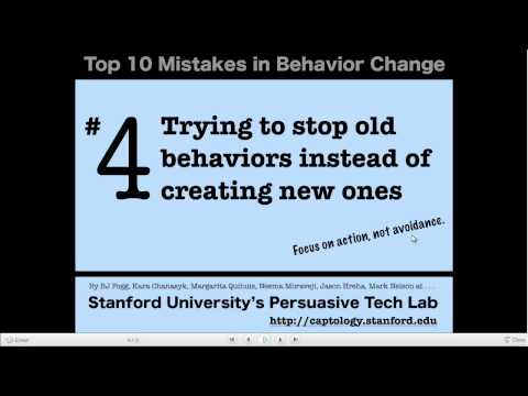 how to change habits
