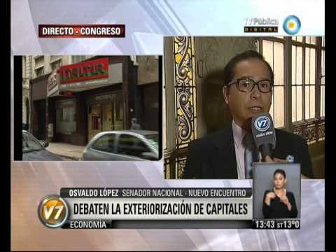 Visión 7: El Senado debate sobre la exteriorización de capitales (3 de 3)