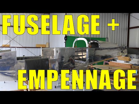 RV-10 Fuselage - 035 - Attaching Empennage to Fuselage!