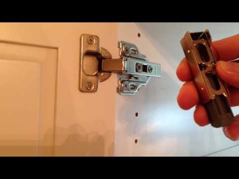 how to fit ikea soft close hinges