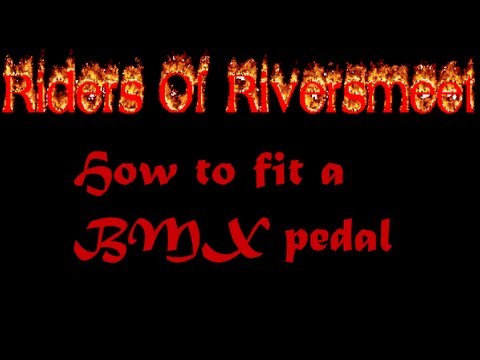 how to fit pedals