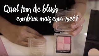 Dica: qual tom de blush combina mais com você?