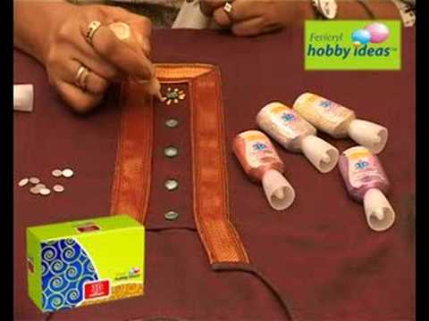how to patch or design on kurtis at home