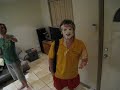 Tim gets a cream pie to the face!