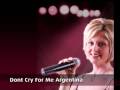 Gina Jones - Dont Cry For Me Argentina