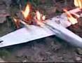 Model wreck ww2 airplane