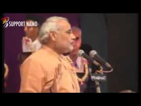 Narendra Modi's Answer To Those Idiots Who Talk Non Sense About RSS !